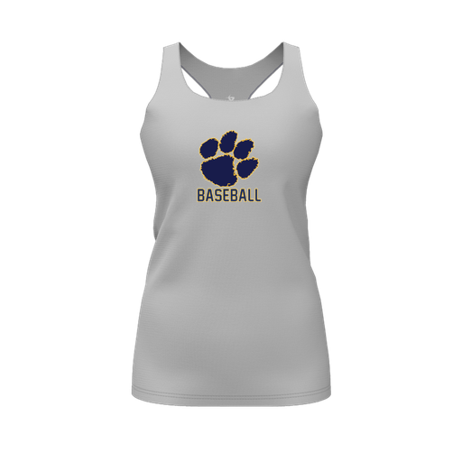 [FT0TRBGY-FYS-LOGO2] Decker Racerback Tank Top (Female Youth S, Gray, Logo 2)