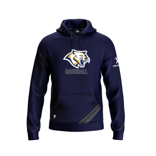 [FOLHSMNV-YXS-LOGO1] Decker Summit Hoodie (Youth XS, Navy, Logo 1)