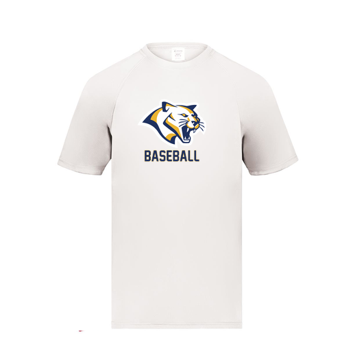 [2790.005.S-LOGO1] Men's Smooth Sport T-Shirt (Adult S, White, Logo 1)