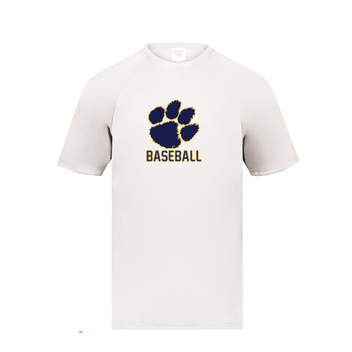 [2790.005.S-LOGO2] Men's Smooth Sport T-Shirt (Adult S, White, Logo 2)