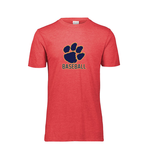 [FTSCUBRD-AS-LOGO2] Decker Men's Tri-Blend T-Shirt - Short Sleeve (Adult S, Red, Logo 2)