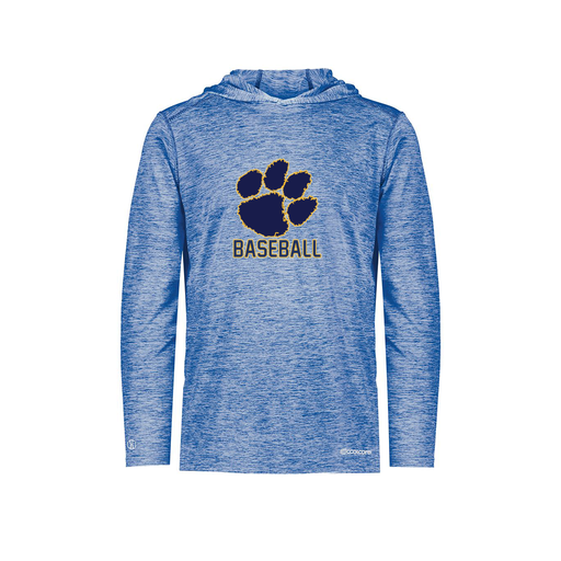 [FOLHCGRY-YS-LOGO2] Decker Youth Charge Hoodie (Youth S, Royal, Logo 2)