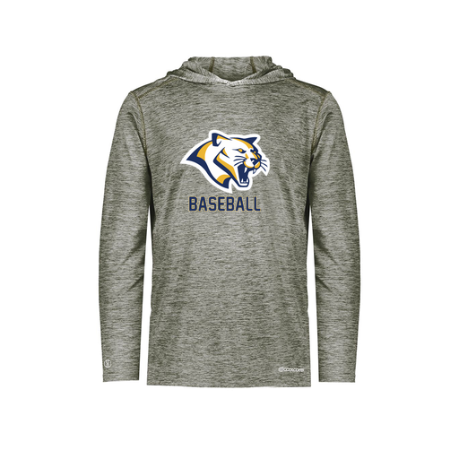 [FOLHCGGY-YS-LOGO1] Decker Youth Charge Hoodie (Youth S, Gray, Logo 1)