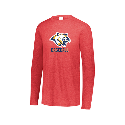 [3075.V96.XS-LOGO1] Men's LS Ultra-blend T-Shirt (Adult XS, Red, Logo 1)