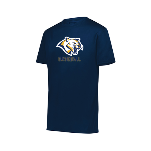 [222819.065.XXS-LOGO1] Youth Movement Dri Fit Shirt (Youth XXS, Navy, Logo 1)
