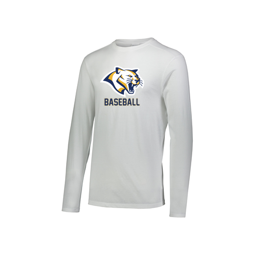 [FTLCUBWH-YS-LOGO1] Decker Youth Tri-Blend T-Shirt - Long Sleeve (Youth S, White, Logo 1)