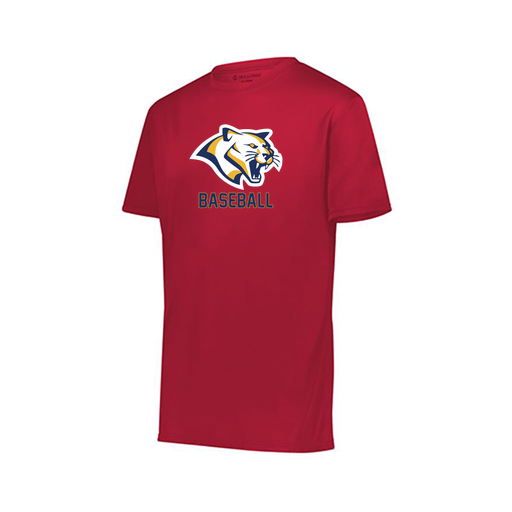 [222819.083.XXS-LOGO1] Youth Movement Dri Fit Shirt (Youth XXS, Red, Logo 1)
